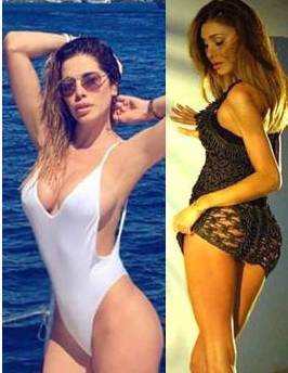 Aida Yespica e Belen Rodriguez