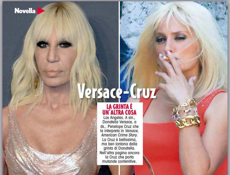 Donatella Versace, Penelope Cruz