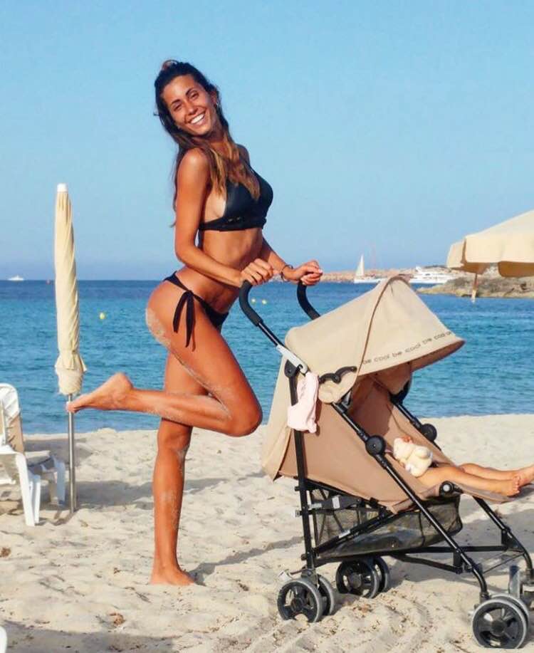 Federica Nargi e la piccola Sopia