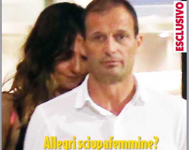 Massimiliano Allegri e Ambra