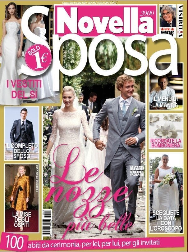 La copertina di Novella sposa