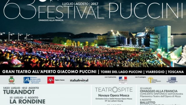 La locandina del Festival Puccini
