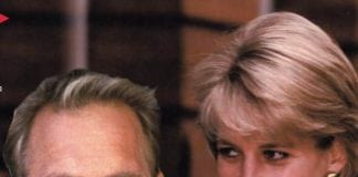 Kevin Costner e Diana