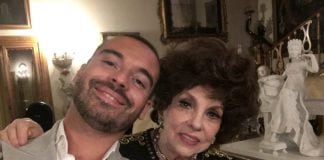 Francesco Fredella e Gina Lollobrigida