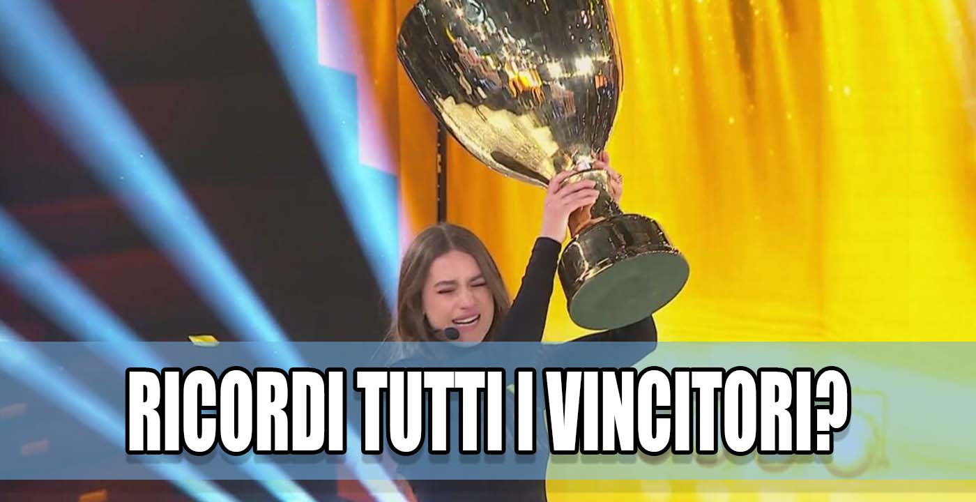 Ricordi tutti i vincitori di Amici di Maria De Filippi? Scoprilo con il