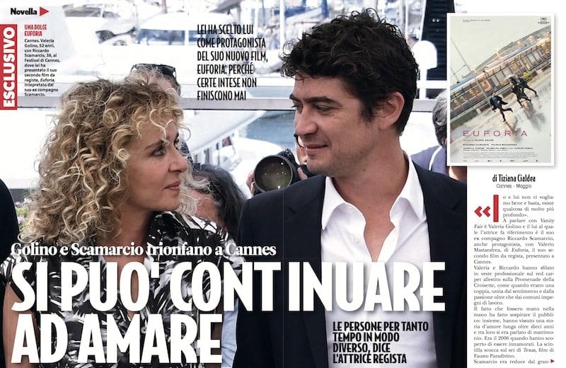 Valeria Golino e Riccardo Scamarcio Cannes 2018