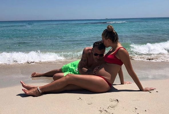 Costanza Caracciolo E Christian Vieri Genitori Benvenuta Stella