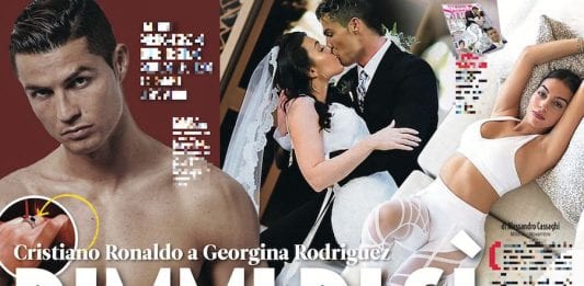 Cristiano Ronaldo sposa Georgina Rodriguez Novella 2000 n. 48