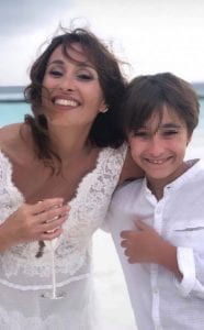 Benedetta Parodi e Fabio Caressa matrimonio Maldive - damigelle