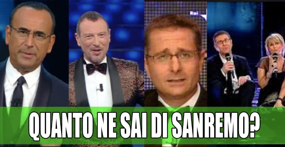 Festival di Sanremo: quanto ne sai della kermesse canora? (QUIZ)