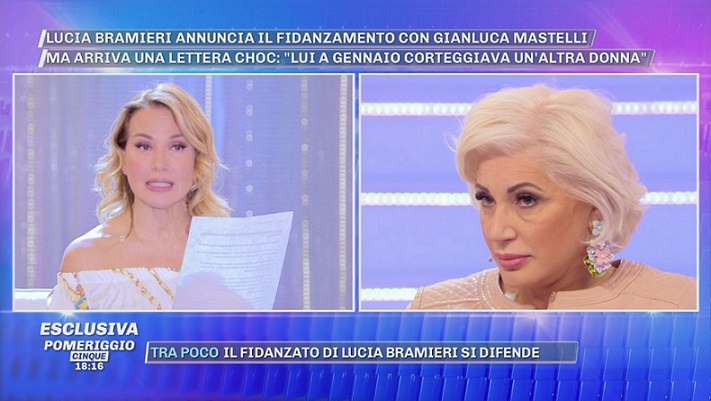 Lucia Bramieri è stata tradita da Gianluca Mastelli? Le parole di lei