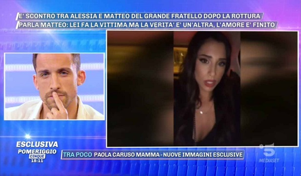 Matteo Gentili svela la sua verità sulla rottura con Alessia Prete