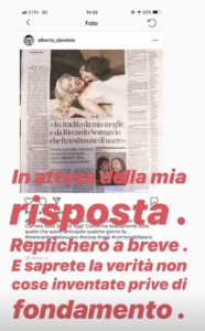 Clizia Incorvaia tradimento Francesco Sarcina