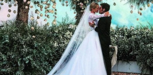 Chiara Ferragni e Fedez celebrano il primo anniversario di matrimonio
