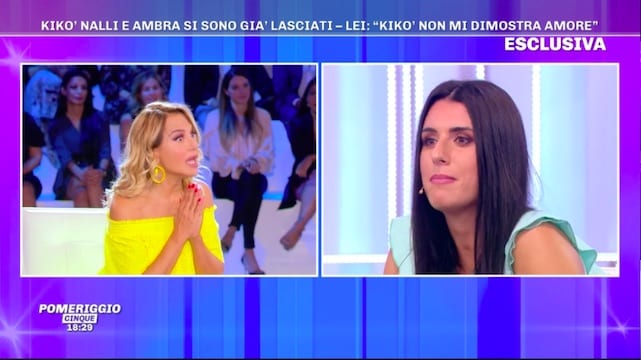 Valentina Vignali commenta la rottura tra Kikò Nalli e Ambra Lombardo