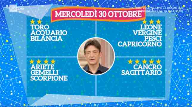 Oroscopo Paolo Fox giorni 30, 31 ottobre: segni oggi e domani