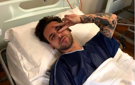 Alessio Bernabei in ospedale per un intervento: le parole del cantante