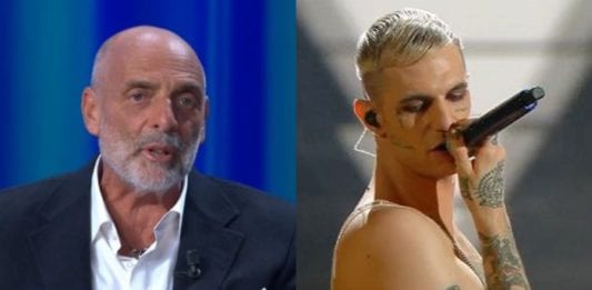 Paolo Brosio contro Achille Lauro a Sanremo: le due parole