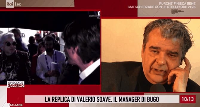 Bugo: a Storie Italiane il manager Valerio Soave parla della lite con Morgan