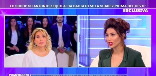 Mila Suarez rivela a Pomeriggio 5 la verità sul flirt con Antonio Zequila