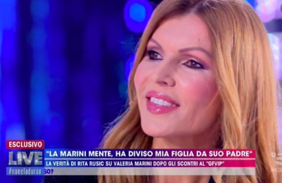 Rita Rusic a Live svela la verità sul presunto gossip con Andrea Denver