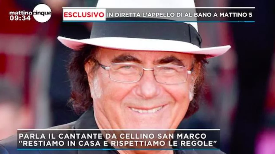 Albano a Mattino 5 interviene sul Coronavirus e lancia un appello