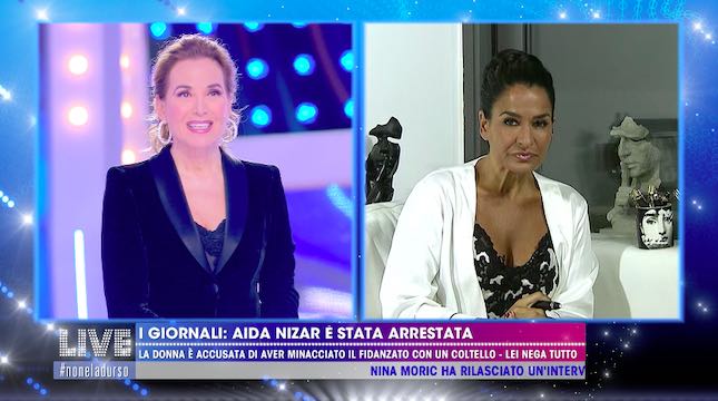 Aida Nizar a Live nega le accuse d'arresto in Spagna: lo sfogo dell'ex gieffina