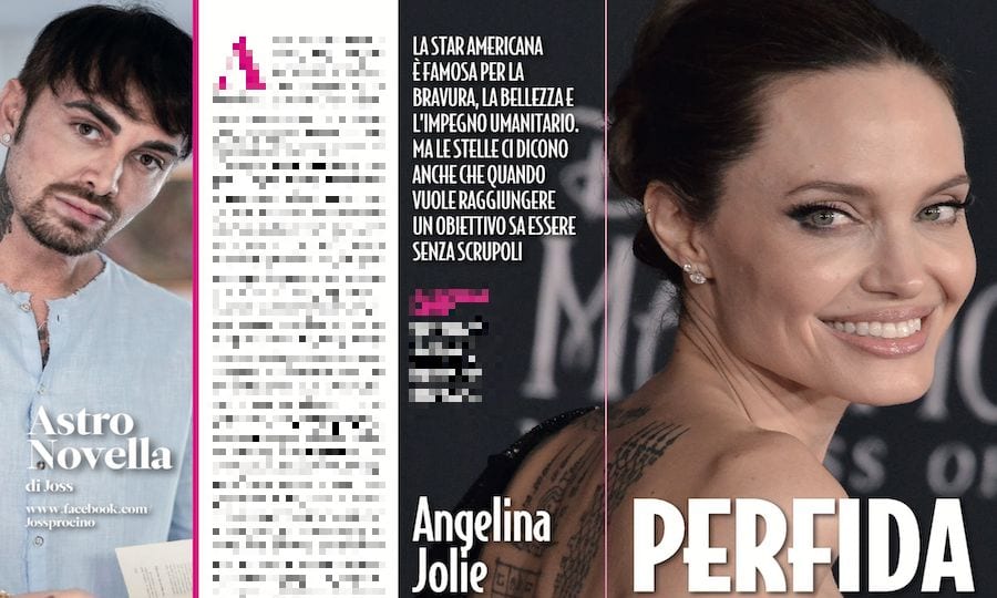 Astro Novella Joss Novella 2000 n. 23 2020 Angelina Jolie