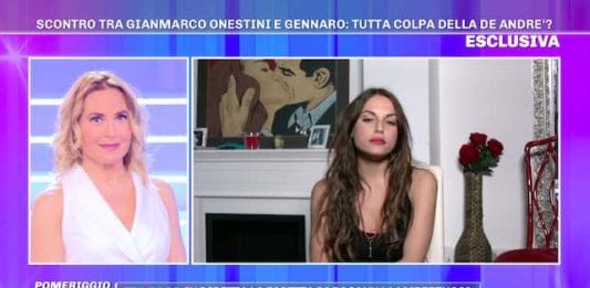 Francesca De Andrè è il motivo dello scontro tra Gianmarco e Gennaro? La replica e la frecciatina a Onestini