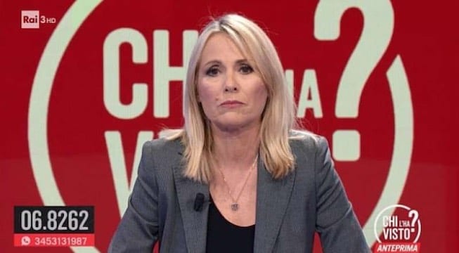 Federica Sciarelli fa gaffe (a luci rosse) a Chi l'ha visto. Il ...