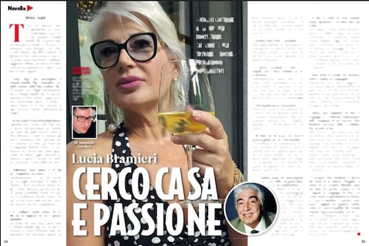 Lucia Bramieri confessa a Novella 2000: 'Voglio trovare l'amore partecipando al GF Vip'