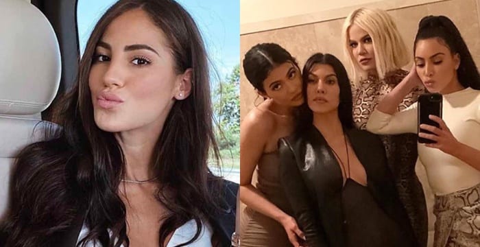 Giulia De Lellis copia i look delle Kardashian? Le immagini a confronto