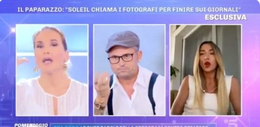 Barbara d'Urso asfalta Soleil Sorge in diretta (VIDEO)