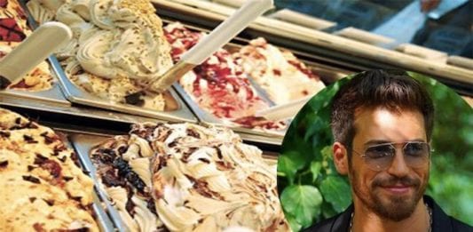 Can Yaman: inventato il gelato al gusto del noto attore turco