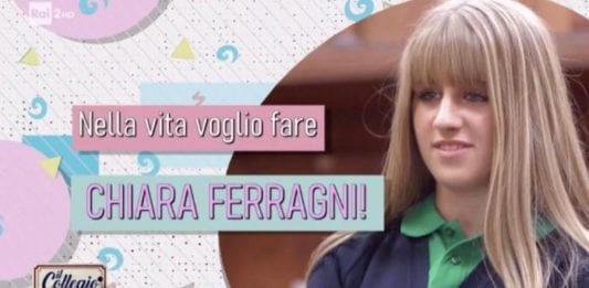Rebecca Mongelli cita Chiara Ferragni a Il Collegio 5: lei commenta