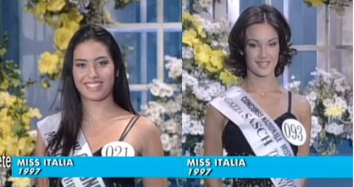 Miss Italia 1997: Elisabetta Gregoraci, Silvia Toffanin e molte altre