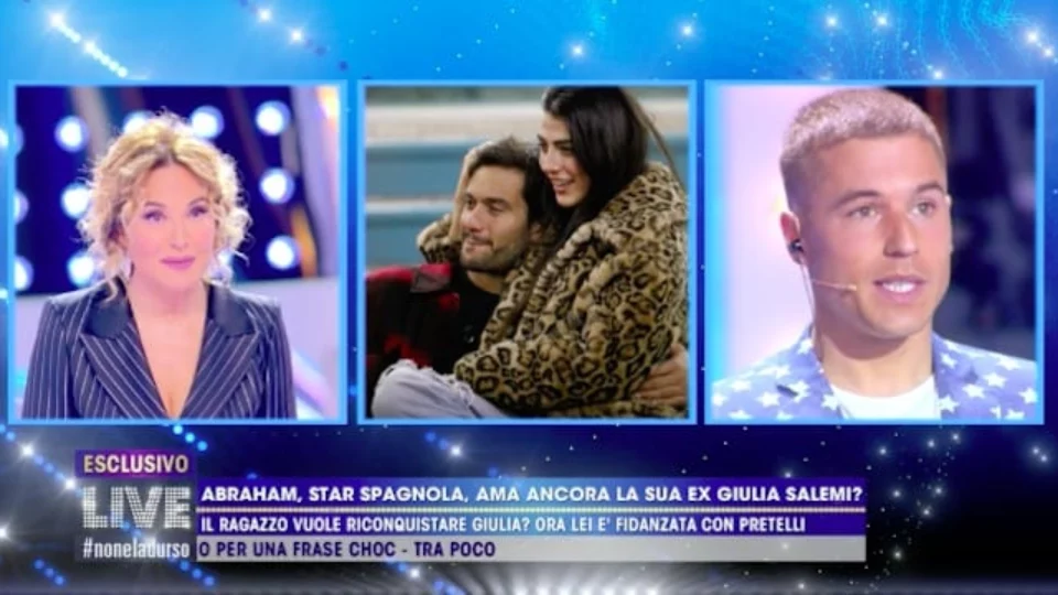 Giulia Salemi: l'ex Abraham Garcia svela quanto tempo sono stati insieme