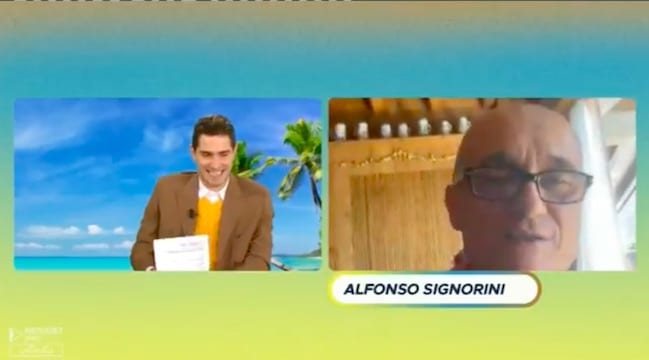 Alfonso Signorini conferma di volere il parente di un vippone al GF Vip 6