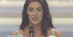 Elisa Isoardi a Miss Italia 2000