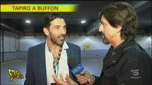 Gianluigi Buffon - tapiro Striscia La Notizia