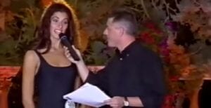 La Isoardi a Miss Muretto nel 1998