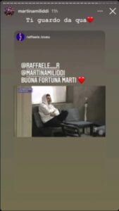 Storia Instagram - Martina Miliddi