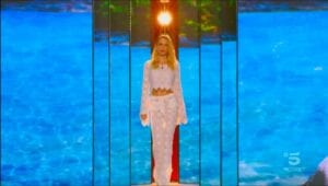 Il look di Ilary Blasi
