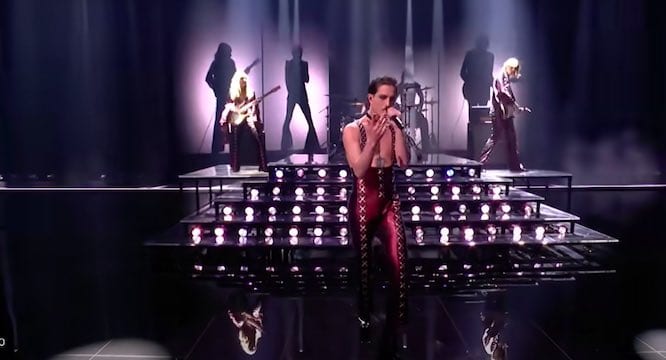La prima esibizione dei Maneskin infiamma il palco dell’Eurovision (VIDEO)