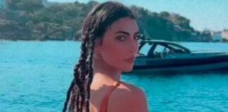 Giulia Salemi replica uno scatto di Kim Kardashian: le foto a confronto