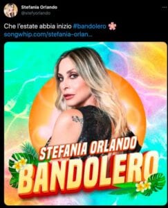 L'annuncio di Stefania Orlando