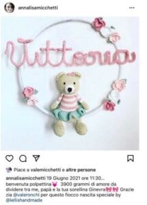 Post Instagram di Annalisa Micchetti di Uomini e Donne