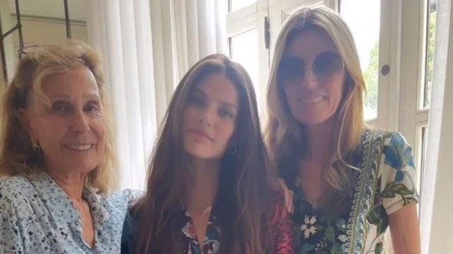 Dayane Mello a pranzo con la mamma e la nonna del suo ex Carlo Beretta