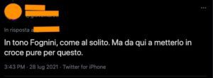 Commenti Twitter su Fabio Fognini