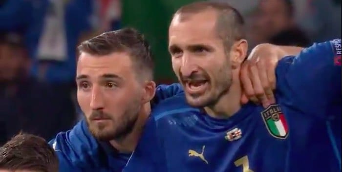 Ecco cosa ha urlato Giorgio Chiellini prima del rigore decisivo e perché